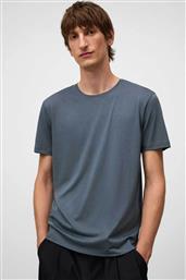 ADOLFO DOMíNGUEZ ΑΝΔΡΙΚΟ T-SHIRT ΜΟΝΟΧΡΩΜΟ - 172071028 ΜΠΛΕ ΣΚΟΥΡΟ ADOLFO DOMINGUEZ