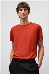 ADOLFO DOMíNGUEZ ΑΝΔΡΙΚΟ T-SHIRT ΜΟΝΟΧΡΩΜΟ - 172071028 ΚΟΚΚΙΝΟ ADOLFO DOMINGUEZ
