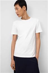 ADOLFO DOMíNGUEZ ΑΝΔΡΙΚΟ T-SHIRT ΜΟΝΟΧΡΩΜΟ SLIM FIT - 172021031 ΛΕΥΚΟ ADOLFO DOMINGUEZ