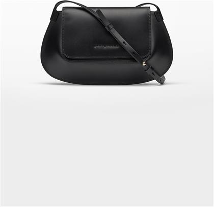 ADOLFO DOMíNGUEZ ΓΥΝΑΙΚΕΙΑ ΔΕΡΜΑΤΙΝΗ ΤΣΑΝΤΑ CROSSBODY ΜΟΝΟΧΡΩΜΗ ''DORNA'' - 266121145 ΜΑΥΡΟ ADOLFO DOMINGUEZ