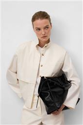 ADOLFO DOMíNGUEZ ΓΥΝΑΙΚΕΙΟ OVERSHIRT ΜΕ LAYER - 221011013 ΕΚΡΟΥ ADOLFO DOMINGUEZ