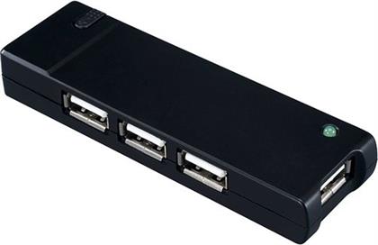 HB112 4 PORT USB 2.0 BLACK ADVENT