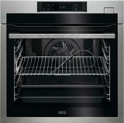 BSE788380M 70 LT INOX ΕΝΤΟΙΧΙΖΟΜΕΝΟΣ ΦΟΥΡΝΟΣ ΑΝΩ ΠΑΓΚΟΥ AEG