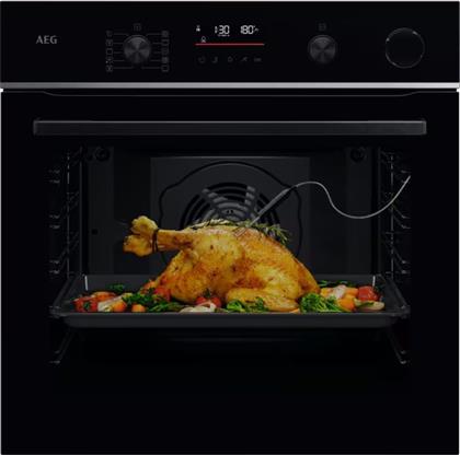 TR6PB531SB 72 LT ΜΑΥΡΟ ΕΝΤΟΙΧΙΖΟΜΕΝΟΣ ΦΟΥΡΝΟΣ ΑΝΩ ΠΑΓΚΟΥ AEG