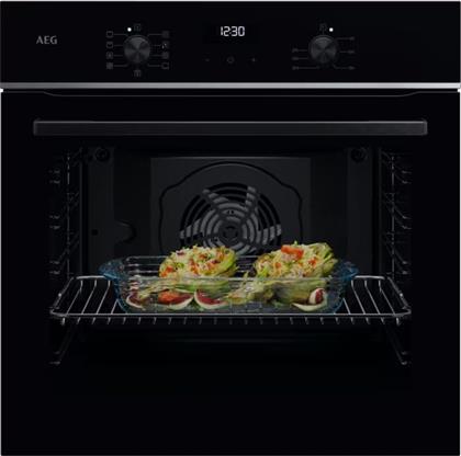 TU5AB21FSB 72 LT ΜΑΥΡΟ ΕΝΤΟΙΧΙΖΟΜΕΝΟΣ ΦΟΥΡΝΟΣ ΑΝΩ ΠΑΓΚΟΥ AEG