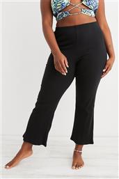 HIGH WAISTED CROPPED KICK FLARE PANT - 0701-7878-073 - ΜΑΥΡΟ AERIE