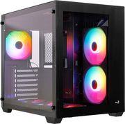 CASE DRYFT-BK-V1 MIDI TOWER TEMPERED GLASS BLACK AEROCOOL