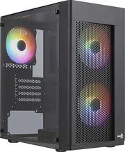 CASE HEXFORM G-BK-V2 MINI TOWER WINDOW BLACK AEROCOOL