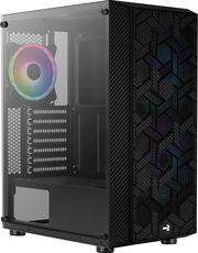 CASE HIVE ARGB G-BK-V1 MIDI TOWER WINDOW BLACK AEROCOOL