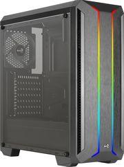 CASE SKYLINE ARGB MIDI TOWER TEMPERED GLASS BLACK AEROCOOL