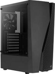 CASE WAVE-G-BK-V1 MIDI TOWER TEMPERED GLASS BLACK AEROCOOL