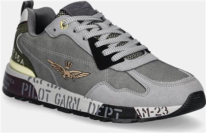 ΑΘΛΗΤΙΚΑ SNEAKERS ΧΡΩΜΑ: ΓΚΡΙ, 252SC0276UCT03380 AERONAUTICA
