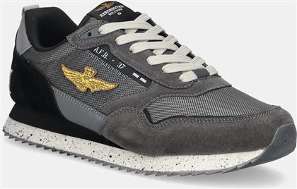 ΑΘΛΗΤΙΚΑ SNEAKERS ΧΡΩΜΑ: ΓΚΡΙ, 252SC0288UCT03545 AERONAUTICA