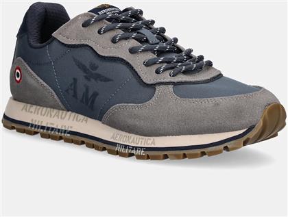 ΑΘΛΗΤΙΚΑ SNEAKERS ΧΡΩΜΑ: ΓΚΡΙ, 252SC0320UPL00313 AERONAUTICA