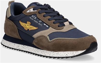ΑΘΛΗΤΙΚΑ SNEAKERS ΧΡΩΜΑ: ΚΑΦΕ, 252SC0288UCT03545 AERONAUTICA