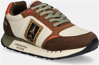 ΑΘΛΗΤΙΚΑ SNEAKERS ΧΡΩΜΑ: ΚΑΦΕ, 252SC0292UCT03547 AERONAUTICA
