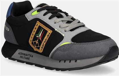 ΑΘΛΗΤΙΚΑ SNEAKERS ΧΡΩΜΑ: ΜΑΥΡΟ, 252SC0292UCT03331 AERONAUTICA