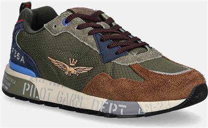ΑΘΛΗΤΙΚΑ SNEAKERS ΧΡΩΜΑ: ΠΡΑΣΙΝΟ, 252SC0276UCT03546 AERONAUTICA