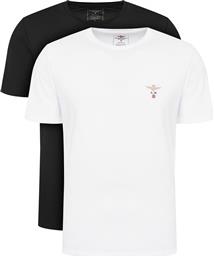 ΣΕΤ T-SHIRTS AM1UTI001B ΕΓΧΡΩΜΟ REGULAR FIT AERONAUTICA