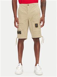 ΣΟΡΤΣ ΥΦΑΣΜΑΤΙΝΟ 251BE041CT1122 ΜΠΕΖ REGULAR FIT AERONAUTICA