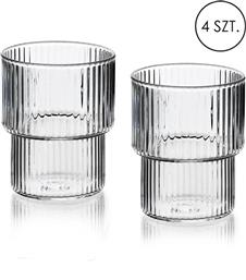 ΣΕΤ ΠΟΤΗΡΙΩΝ ELLA 320 ML 4-PACK ΧΡΩΜΑ: ΔΙΑΦΑΝΟ AFFEK DESIGN