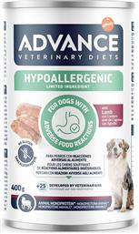 ΚΟΝΣΕΡΒΑ ΣΚΥΛΟΥ ADVANCE VET HYPOALLERGENIC ΑΡΝΙ (400GR) AFFINITY