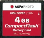 COMPACT FLASH 4GB HIGH SPEED 120X MLC AGFAPHOTO