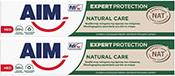 ΟΔΟΝΤΟΚΡΕΜΑ EXPERT PROT NAT CARE 75ML Χ2 AIM