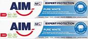 ΟΔΟΝΤΟΚΡΕΜΑ EXPERT PROT PURE WHITE 75ML Χ2 AIM