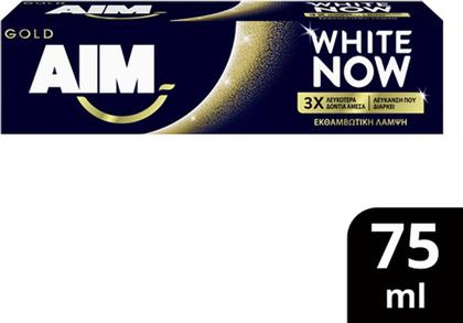 ΟΔΟΝΤΟΚΡΕΜΑ WHITE NOW GOLD 75ML AIM