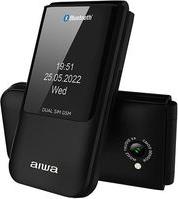 ΚΙΝΗΤΟ SLIM BT CLAMSHELL FLIP-STYLE DUAL SIM PHONE BLACK FP-24BKMKII AIWA