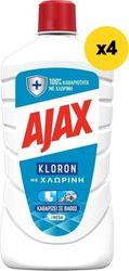 ΥΓΡΟ ΚΑΘΑΡΙΣΤΙΚΟ KLORON FRESH 4LT (4X1LT) AJAX