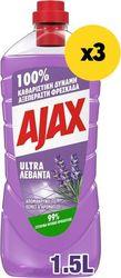 ΥΓΡΟ ΚΑΘΑΡΙΣΤΙΚΟ ULTRA ΛΕΒΑΝΤΑ 6ΛΤ(4Χ1,5LT) AJAX