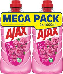 ΚΑΘΑΡΙΣΤΙΚΟ ΠΑΤΩΜΑΤΟΣ ΓΙΟΡΤΗ ΛΟΥΛΟΥΔΙΩΝ ΡΟΔΟ ΤΗΣ ΑΥΓΗΣ 2X1LT AJAX