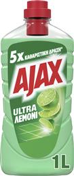 ΚΑΘΑΡΙΣΤΙΚΟ ΠΑΤΩΜΑΤΟΣ ULTRA ΛΕΜΟΝΙ 1LT AJAX