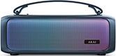 ABTS-08 ΦΟΡΗΤΟ ΗΧΕΙΟ BLUETOOTH ΜΕ AWS USB AUX FM LED 8W RMS BLUE AKAI