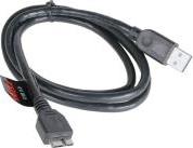 AK-CBUB04-10BK USB3.0 TYPE A TO MICRO B CABLE 1M BLACK AKASA από το e-SHOP