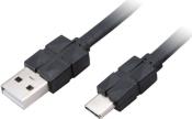 AK-CBUB43-10BK PROSLIM USB 2.0 TYPE-C TO TYPE-A CHARGING & SYNC CABLE 1M AKASA από το e-SHOP