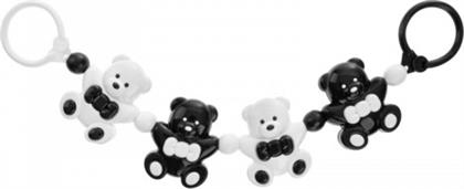 ΑΛΥΣΙΔΑ ΚΑΡΟΤΣΙΟΥ ΑΡΚΟΥΔΑΚΙΑ BLACK-WHITE A0468 - - A0468 AKUKU