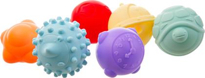 ΣΕΤ 6ΤΜΧ ΜΠΑΛΑΚΙΑ ΑΦΗΣ-SENSORY BALLS A0640 - - A0640 AKUKU