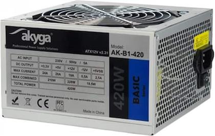 AK-B1-420 POWER SUPPLY UNIT 420 W ATX GREY AKYGA