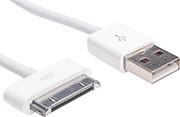 CABLE USB AK-USB-08 USB A (M) / APPLE 30 PIN (M) VER. 2.0 1.0M AKYGA από το e-SHOP