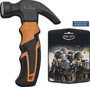 ΣΦΥΡΙ ΚΟΝΤΟ MINI-HAMMER BLACK/ORANGE 16 CM ALBAINOX