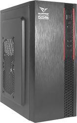 FULL ATX PC CASE WITH PSU FUTURA MILLENIA M200 BLACK MILLENIA-M200-B ALCATROZ