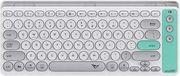 MULTI DEVICE RECH KEYBOARD BT & 2.4G AIRDOCK 2 WINTER WHITE ALCATROZ