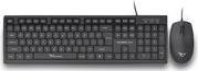 USB WIRED KEYBOARD AND MOUSE XPLORER C3600 BLACK C3600 ALCATROZ
