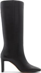 ΜΑΥΡΗ ΔΕΡΜΑΤΙΝΗ ΜΠΟΤΑ LILLE ALDO