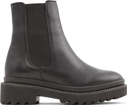 ΜΑΥΡΟ ΔΕΡΜΑΤΙΝΟ CHELSEA ΜΠΟΤΑΚΙ HENNA ALDO