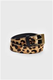 ΓΥΝΑΙΚΕΙΑ ΔΕΡΜΑΤΙΝΗ ΖΩΝΗ ΜΕ ANIMAL PRINT - 8Z23343 ΚΑΦΕ ALE