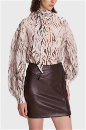 ΓΥΝΑΙΚΕΙΑ MINI ΦΟΥΣΤΑ ΑΠΟ FAUX ΔΕΡΜΑ - 8921739 ΚΑΦΕ ALE